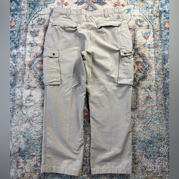 Carhartt Men's Khaki Cargo Pants - Picture 3 of 6